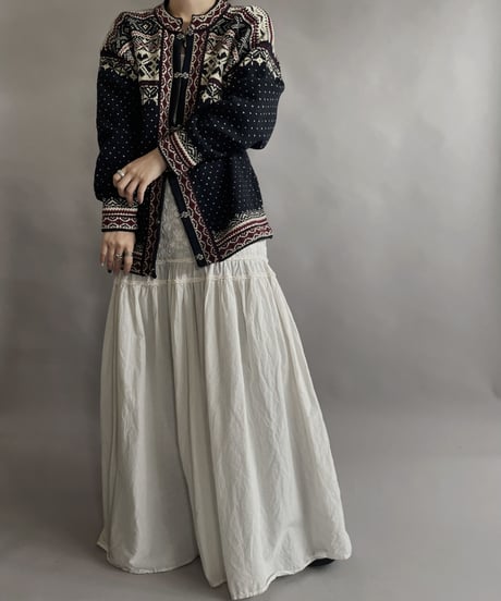 【USED】 Tyrolean Knit Cardigan / 230121-025