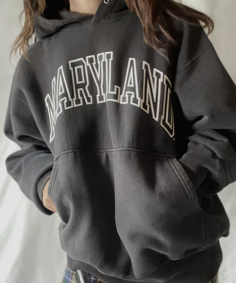 【USED】  Champion Reverse Weave Hoodie MARYLAND/211116-034