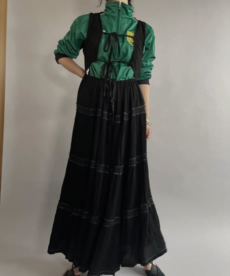 【RE;CIRCLE】 RE Sleeveless One-piece Black / 220901-016
