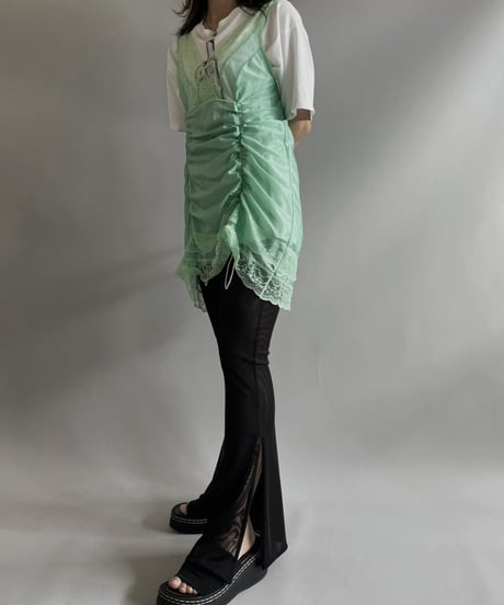 【RE;CIRCLE】RE Code Lingerie Camisole Top  / 230817-015