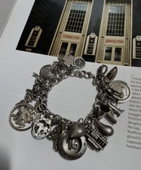 【USED】 Silver 925 Charm Bracelet / 230826-004