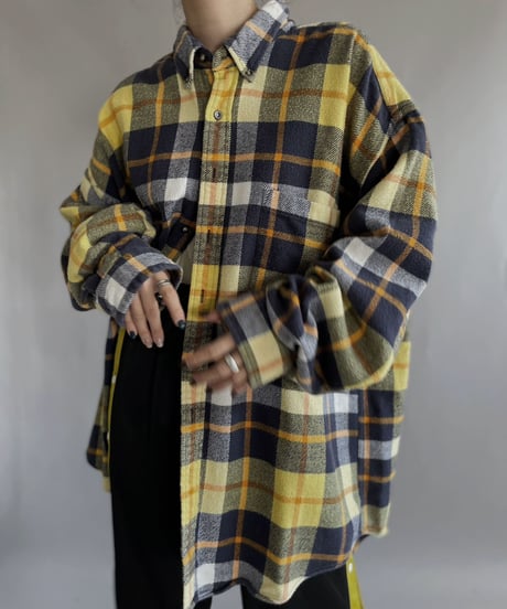 【USED】  Checked Flannel Shirt / 221119-003