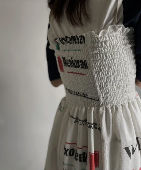 【RE;CIRCLE】 RE Eco Bag Camisole One-piece ④ /220407-004