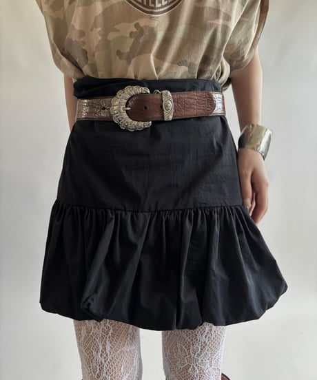 【USED】 Balloon Mini Skirt/250927-021