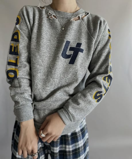 【USED】 Sweatshirt Made in U.S.A ’’TLEDO ROCKETS’’/ 221224-006