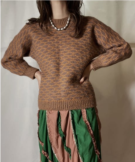 【USED】 Knit L/S Top① /211110-038
