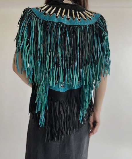 【USED】 Fringe Vest / 220430-025