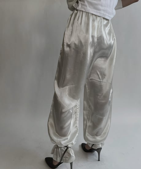 【USED】 Satin Easy Pants / 220514-007