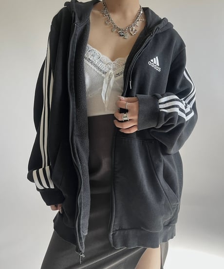 【USED】 adidas Zip Up Parker /250201-011