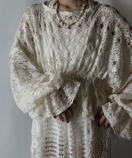 【RE;CIRCLE】 RE Lace L/S One-price③/210801-062