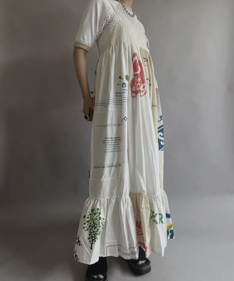 【RE;CIRCLE】RE Eco-Friendly Bag Camisole Long One-piece / 230427-015