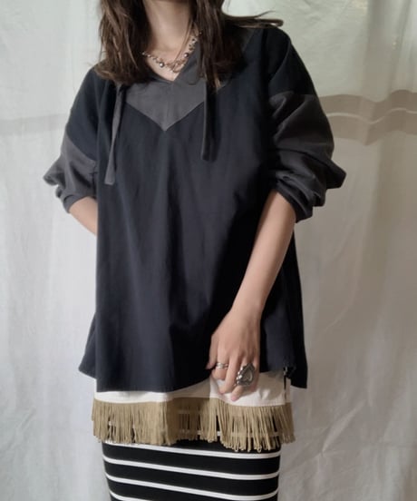 【RE;CIRCLE】RE Embroidery Ethnic Mexican Parker ①/210617-019