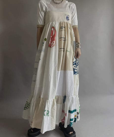 【RE;CIRCLE】RE Eco-Friendly Bag Camisole Long One-piece / 230427-015