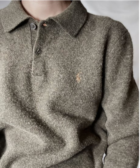 【USED】  Ralph Rauren Wool Knit②/220127-016