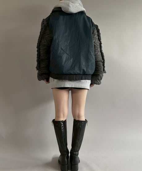【RE;CIRCLE】 RE MA1 × Alan Knit Jacket / 251225-006