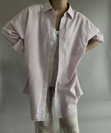 【USED】  Brooks Brothers L/S Strip Shirt /230608-009