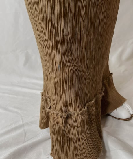 【USED】  Poly Camisole Pleats One-piece/20210819-023