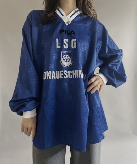 【USED】 FILA Soccer Long Sleeved Shirt / 230318-017