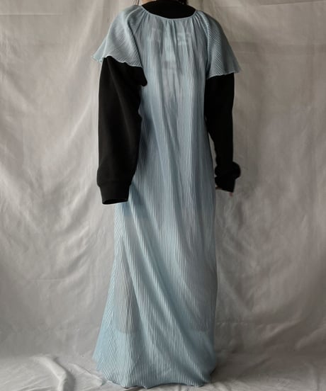 【USED】   Poly Pleats S/S One-piece/210926-002