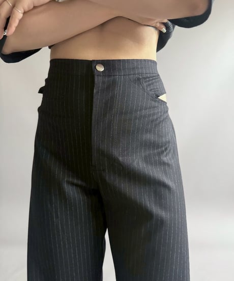 【RE;CIRCLE】 RE Suit Barrel Leg Pants/ 260420-022