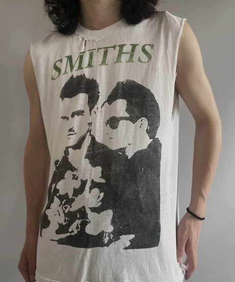 【USED】  Band Cut Off T-shirt SMITHS  /230703-019