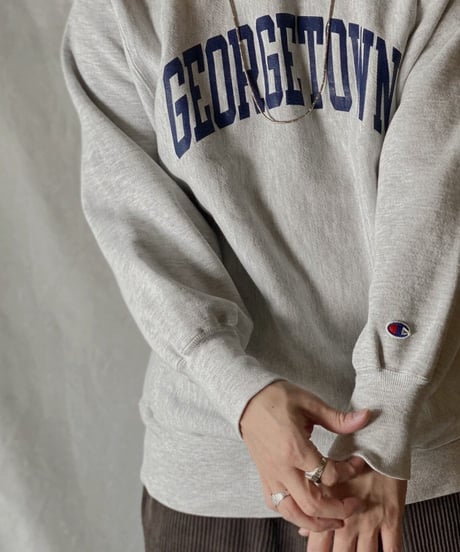 【USED】 90's Mexico Champion Reverse Weave Sweat GEORGE TOWN / 210127-043
