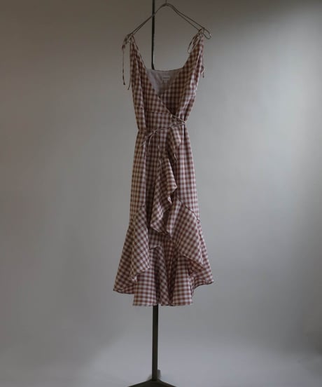 【USED】 Gingham Check Dress/ 220324-016