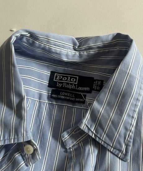 【USED】  Polo By Ralph Lauren Stripe Shirt Lowell /250213-017