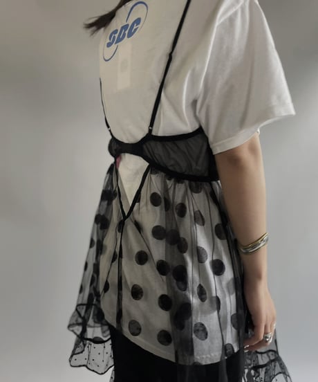【USED】 Dot Patterned Camisole Top/ 230715-008
