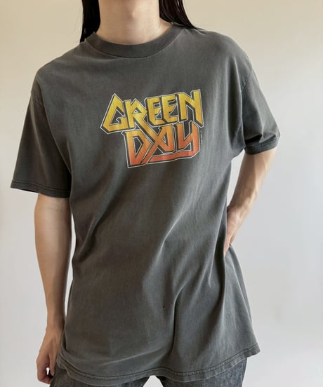 【USED】01's Hanes GREEN DAY T-Shirt /250621-043