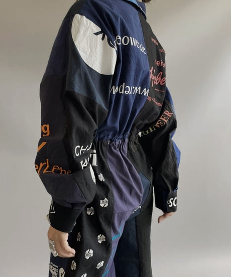 【RE;CIRCLE】RE Eco-Friendly Bag Jump Suit Black/ 230828-030