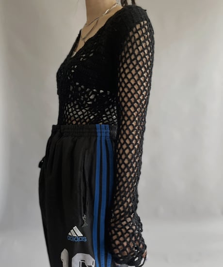 【USED】 Fiorella Knitting Crochet Top / 230325-027