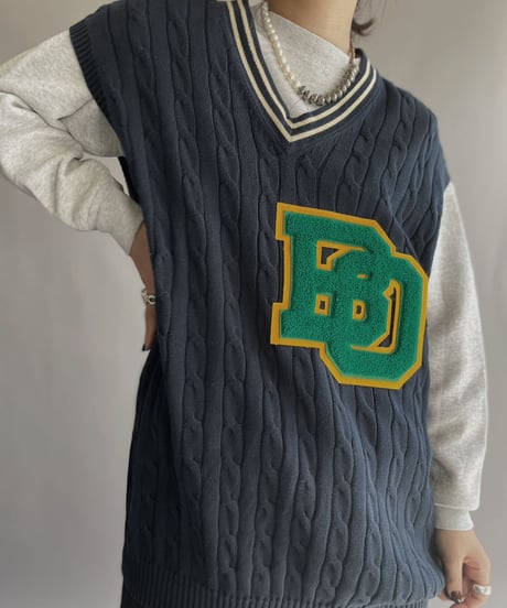 【RE;CIRCLE】 RE Wappen Pima Cotton Vest / 221103-004