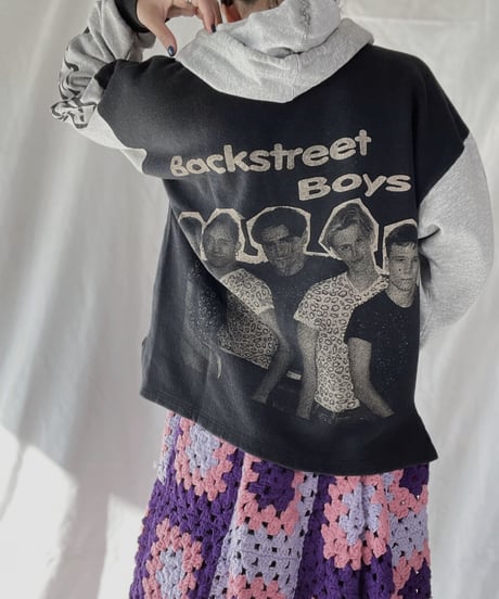 【USED】     L/S Print Parker Back Street Boys/211216-045