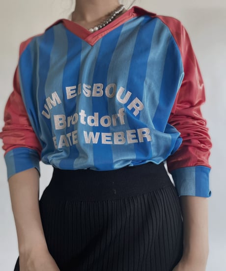 【USED】 Long Sleeved Soccer T-shirt / 220604-006