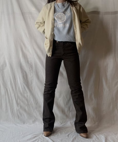 【USED】 Acrylic Knit Cardigan⑦ /210303-015