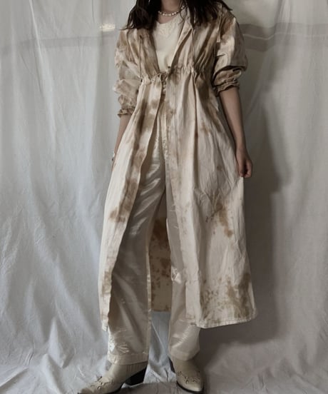【RE;CIRCLE】 RE Medical Tie Dye S/S Gown④/210613-016