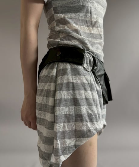 【RE;CIRCLE】 RE Leather Waist Belt Bag / 260507-002