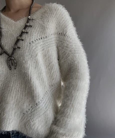 【USED】  Shaggy Knit / 221029-001