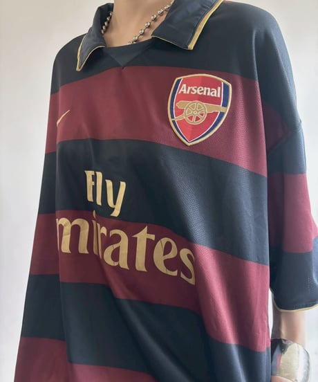 【USED】07~08's Nike Arsenal Soccer Shirt / 250712-022