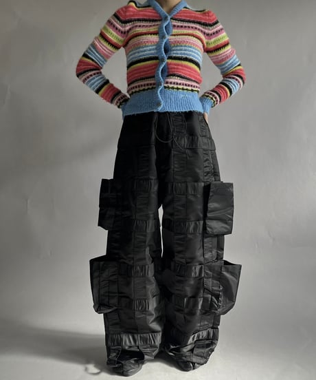 【USED】  GANNI Patterned Knit Cardigan /241214-025