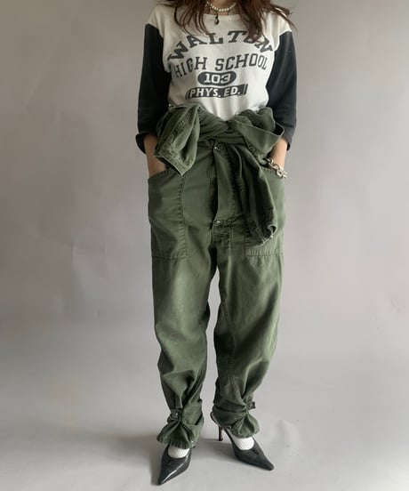 【USED】 Military Jump Suit  /241109-037