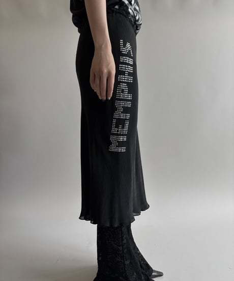 【USED】MEMPHIS Rhinestones  Skirt/250823-028