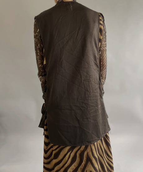 【USED 】BOB ALLEN Design Vest /240511-009