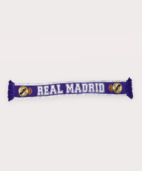 【USED】 Knit Soccer Muffler REAL MADRID / 240108-012