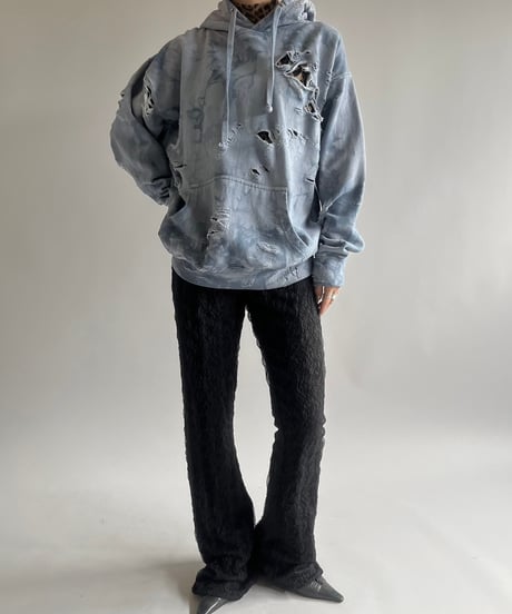 【USED】 Over Dyed Damage Parker /250301-004