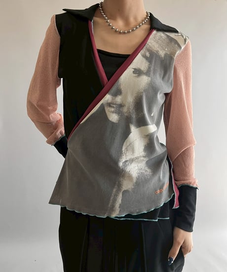 【USED】 Cop.Copine Design Top  /251014-006