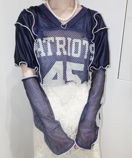 【RE;CIRCLE】 RE Mellow S/S Game Shirt Top + Arm / 250529-008