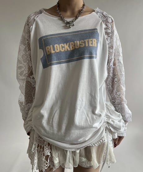 【RE;CIRCLE】 RE Lace Switching Raglan T-Shirt / 250605-010