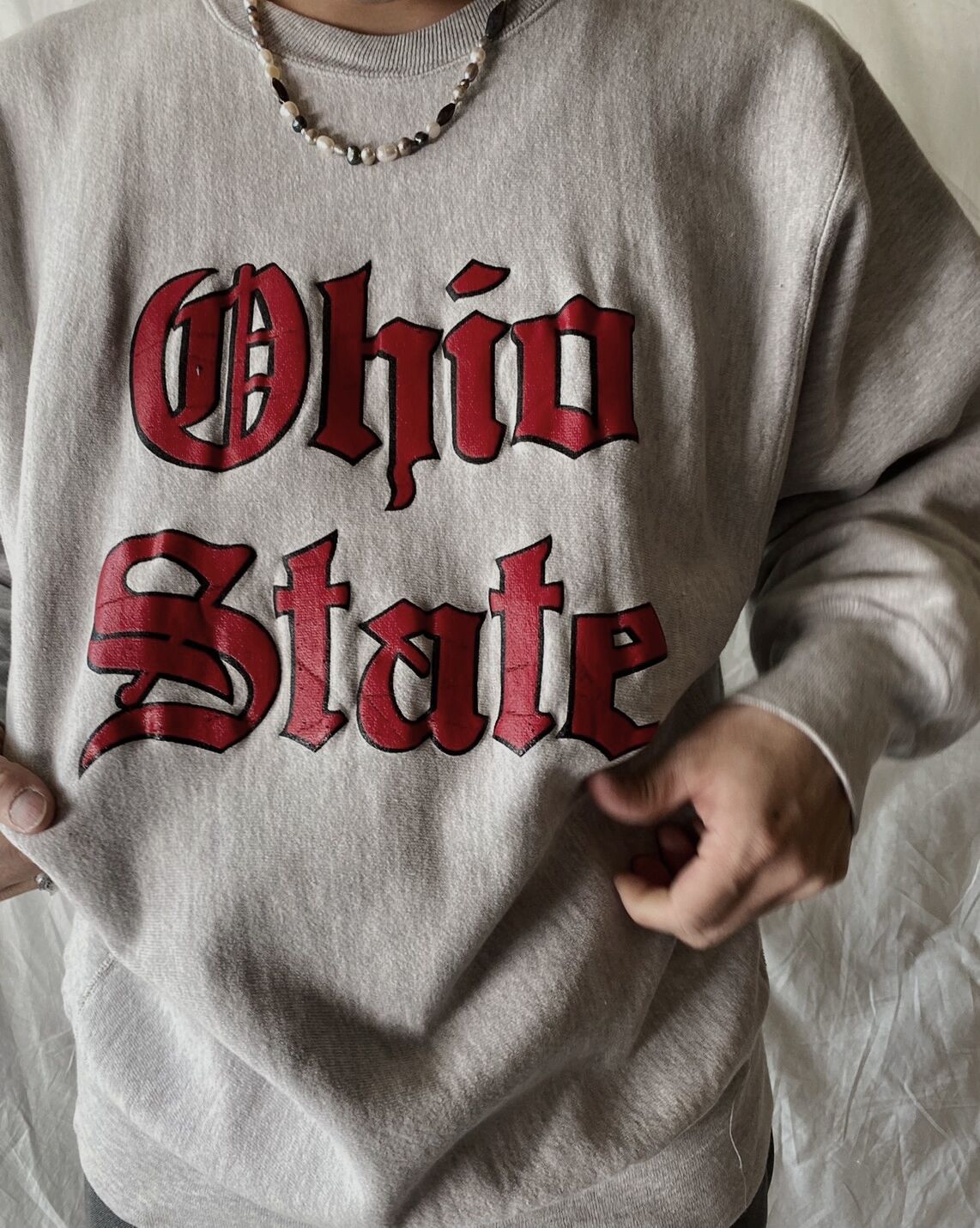 80s champion Ohio State reverse weave